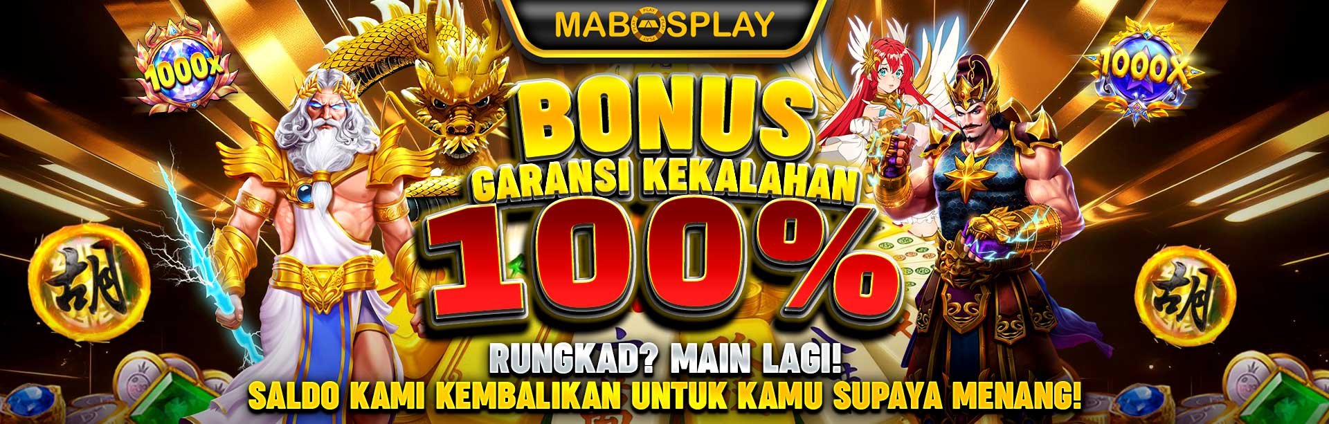 Keunggulan Bonus Garansi Kekalahan 100% di Mabosplay